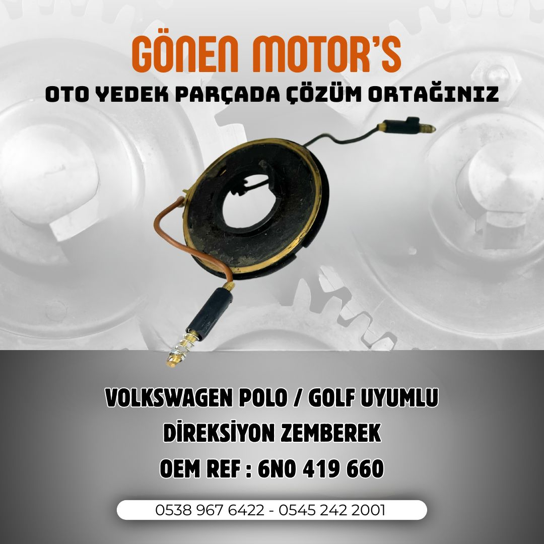 120 - POLO 6N / CLASSİC AİRBAGSİZ TİP DİREKSİYON ZEMBEREĞİ